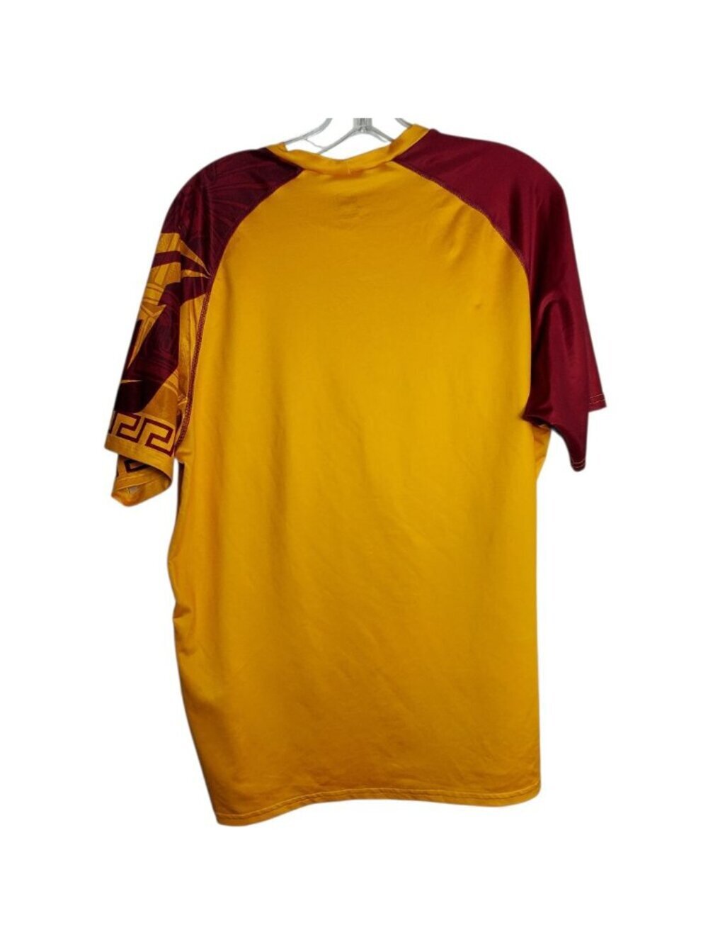 Nike USC Trojans Short-Sleeve Raglan T-Shirt Yellow & Maroon Large - Picture 3 of 13